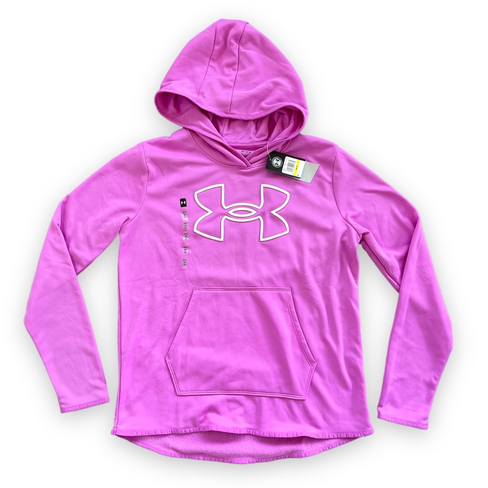 Under Armour Women’s Purple Hooded Sweatshirt Size M